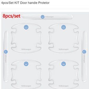 4pcs/Set KIT Door handle Protetor Volkswagen